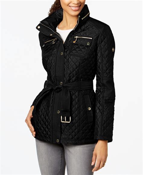 michael kors foldable coat|Michael Kors ladies padded coats.